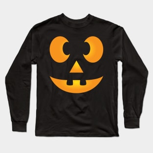 Funny Halloween Jack-O-Lantern Long Sleeve T-Shirt